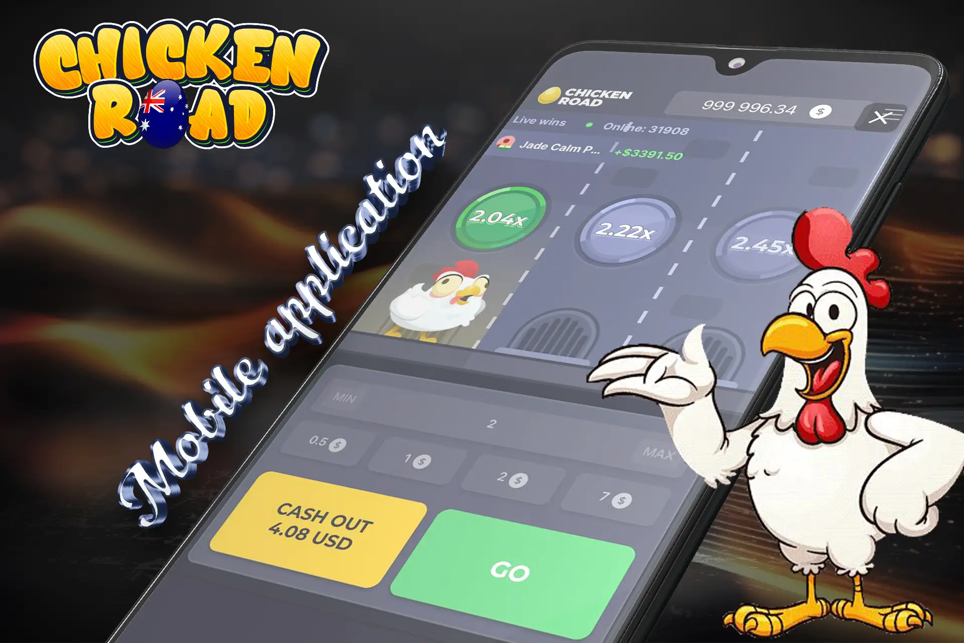 Play Chicken Road on your smartphone